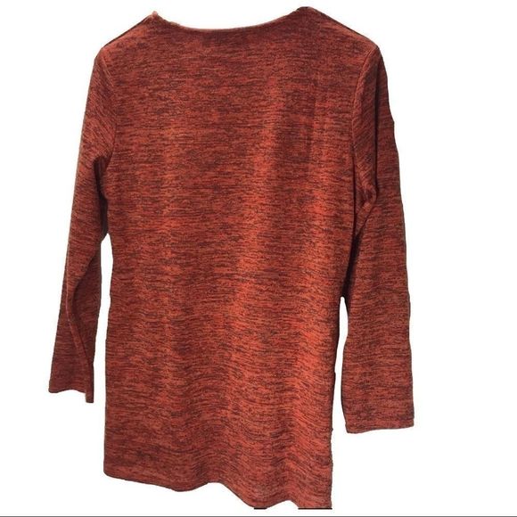 Creation Orange Crew Neck Oversized Sweater - Picture 2 of 10